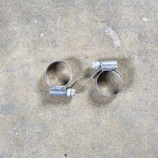 narrow band stainless hose clip