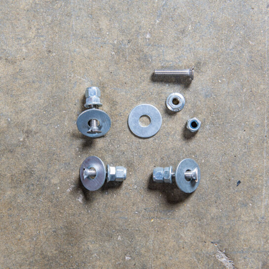 Dash stainless nuts & countersunk bolts